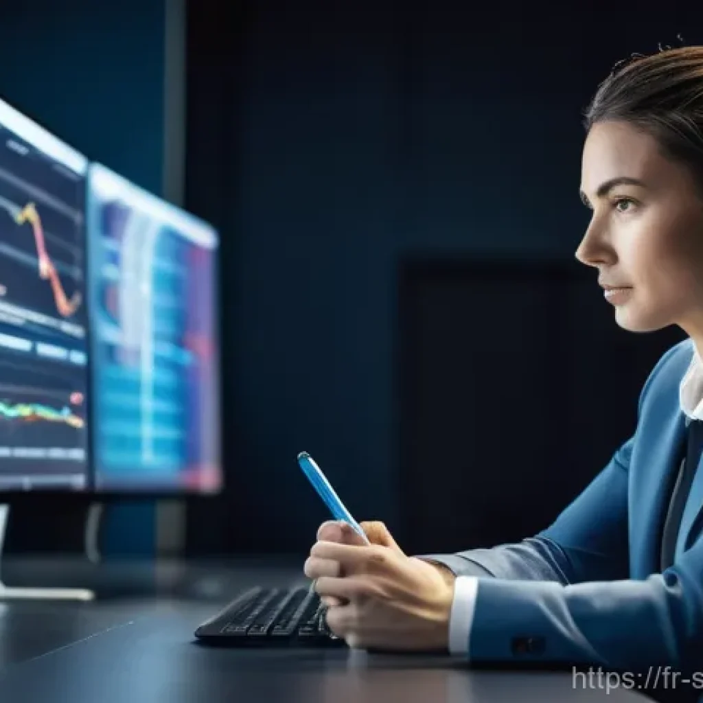 스포츠경영관리사와 자격증 갱신 방법 - **Prompt:** A highly focused female sports manager, in her early 30s, dressed in stylish business ca...