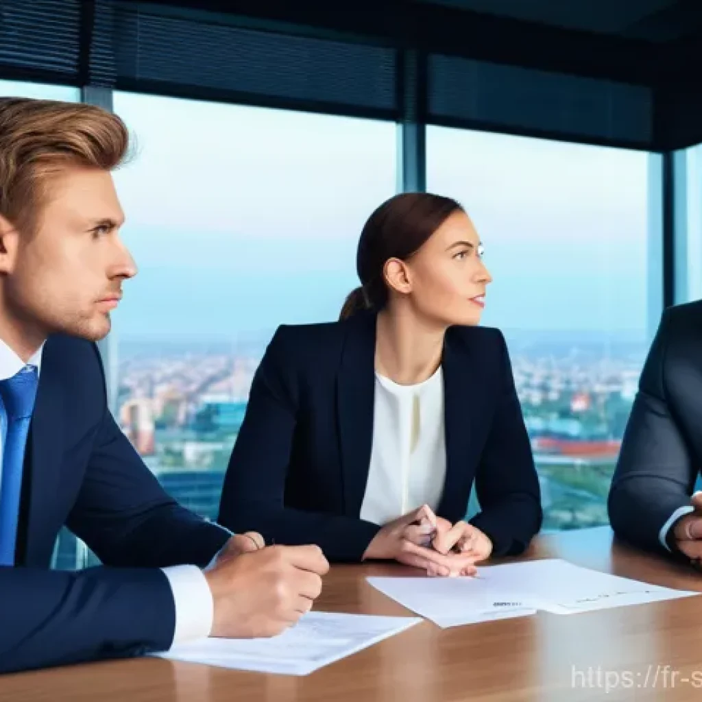 스포츠경영관리사 이론과 실무 차이점 - **Image Prompt: High-Stakes Sponsorship Negotiation**
"A diverse group of five professionals, tw...