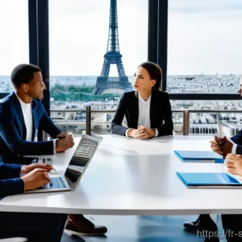 Home 31 스포츠경영관리사와 연봉 데이터 통계 - **Prompt:** A dynamic, wide shot capturing a diverse group of young professionals (men and women, va...