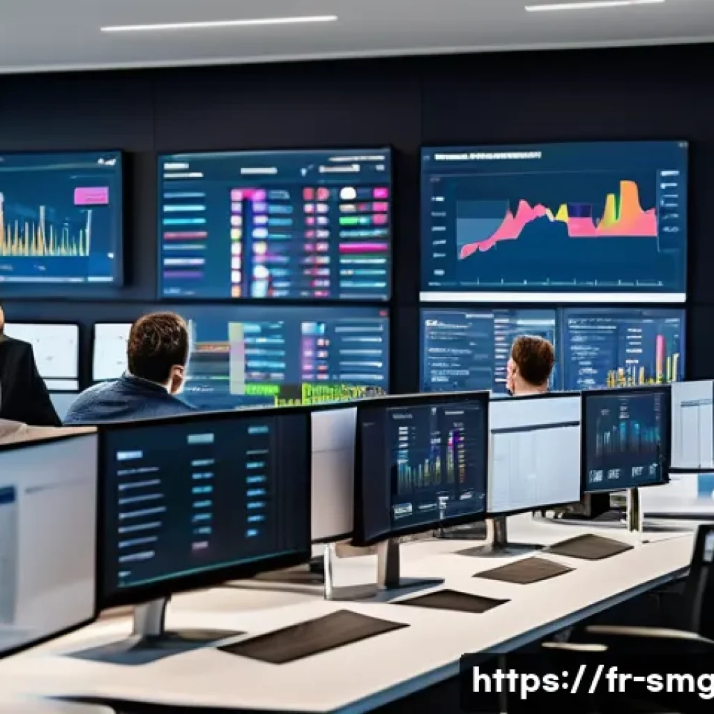 스포츠경영관리사와 스포츠 역사 이해 - A dynamic scene inside a modern sports management office in Paris, showcasing a diverse team of prof...
